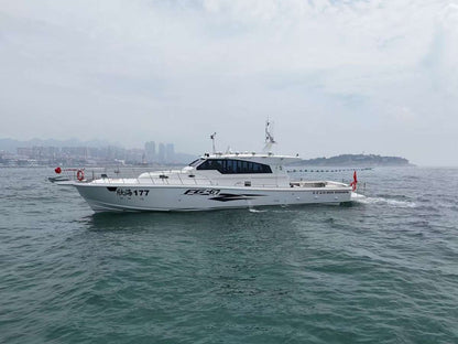 Grandsea 67ft FRP Cruiser Fishing Pleasure Boat With High Performance Engine 31Knots Class Approved